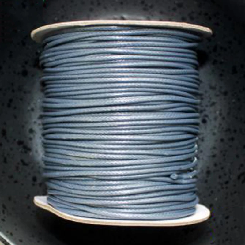 80 м/рулон 38 цветов вощеный хлопковый макраме шнур веревка Ремесло Ювелирные