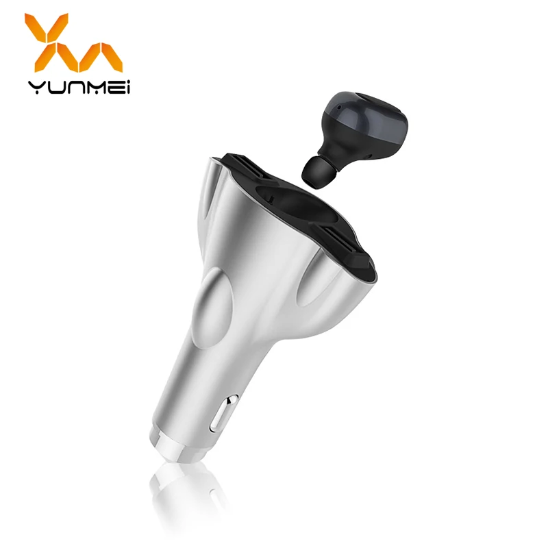 Yunmei автомобиля громкой связи Bluetooth гарнитура 4.1 Интеллектуальный магнитно-выход