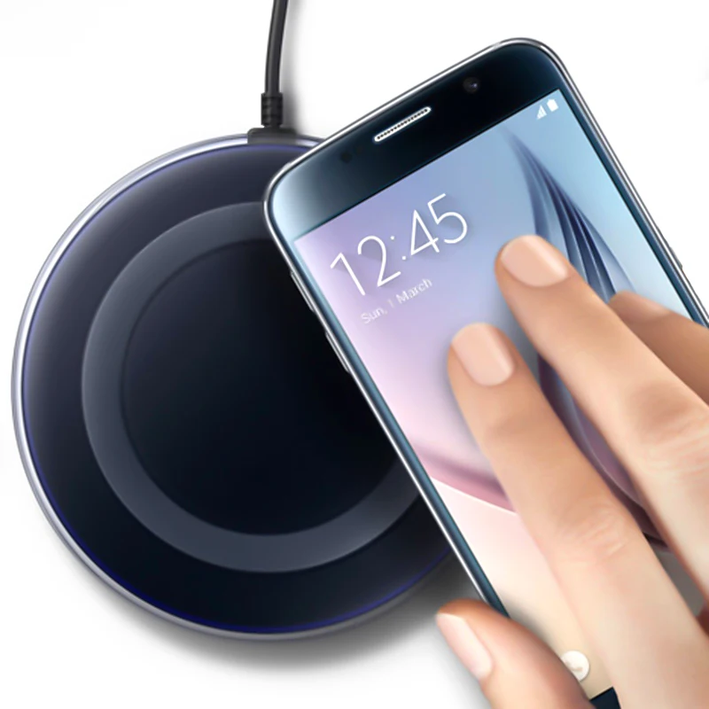 QC Беспроводное зарядное устройство для samsung индукционное зарядное устройство QI Беспроводная зарядная док-станция для iphone 8 Xiaomi mi9 зарядная Индуктивная станция