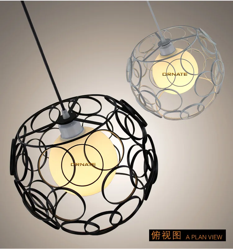 Средиземноморский подвесной светильник с одной птицей для столовой