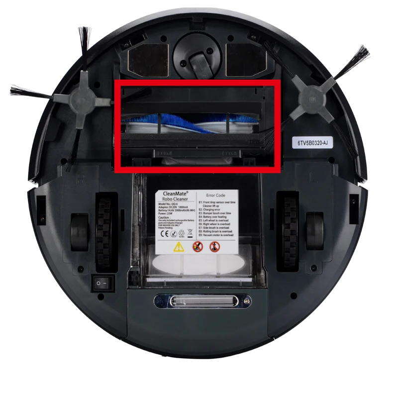 Набор оригинальных подлинных аксессуаров для пылесоса серии Cleanmate QQ6 COCO|Запчасти