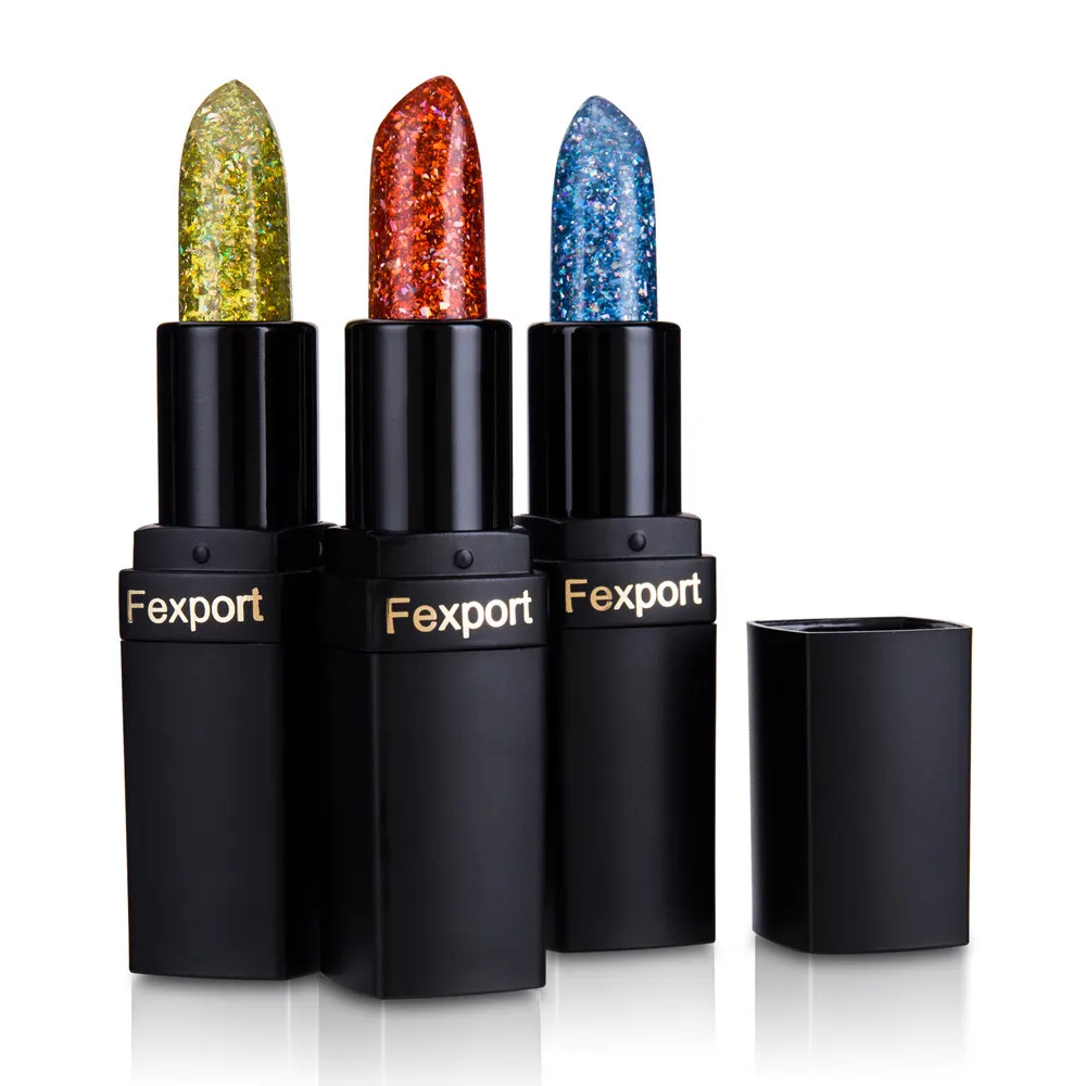 Волшебная Женская модная прозрачная меняющая помада с ярким блеском водостойкая