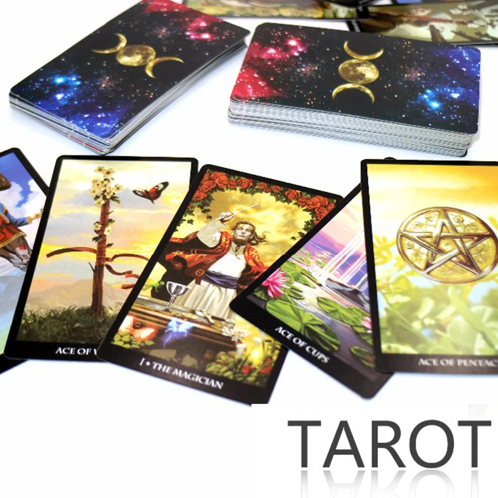 

2020 мифические карты Таро колода, чтение судьбы гадания удачи карты игры настольная игра английская версия