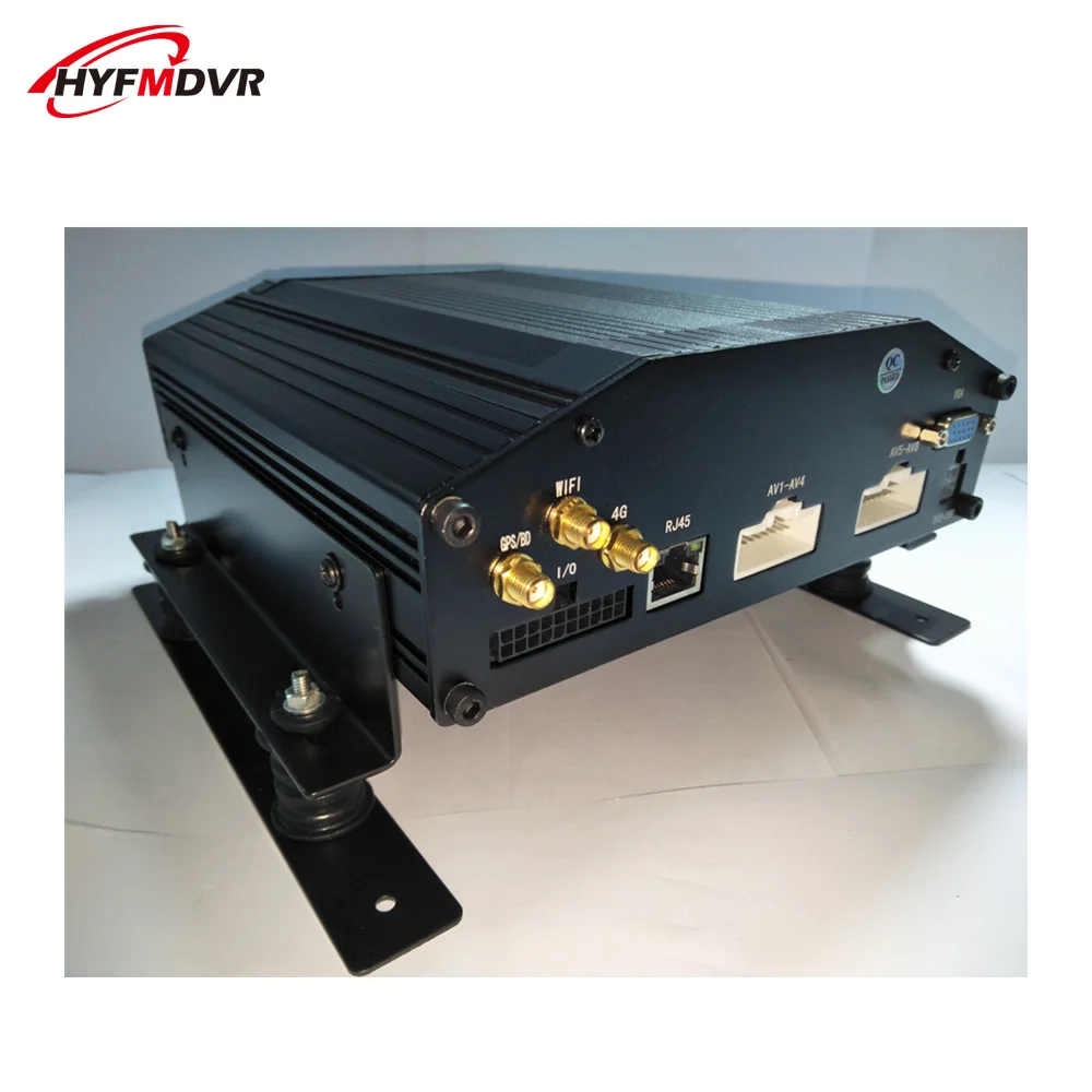 3G mdvr GPS remote positioning monitoring host 8 channel hard disk vehicle video camera short air interface WiFi mobile dvr |