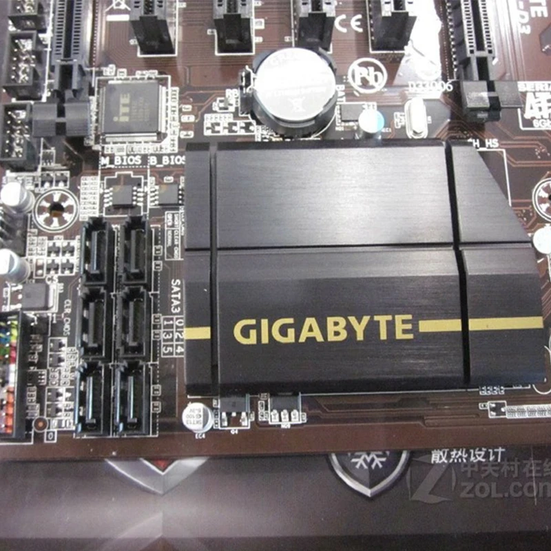 Gigabyte GA-Z87P-D3 материнская плата для Intel Z87 DDR3 USB3.0 32GB SATA III LGA 1150 Z87P D3 десктопная Б/у |