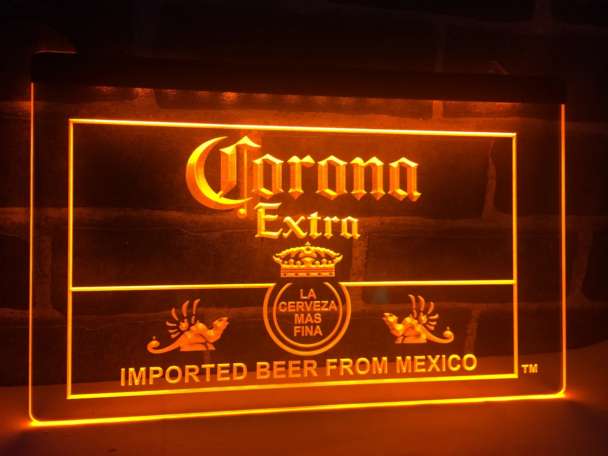 LE040- Corona Mexico Beer Bar Pub Club LED Neon Light Sign home decor crafts | Дом и сад
