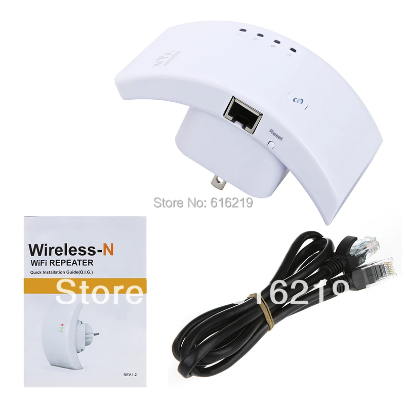 2pcs Wireless-N Wifi Repeater 802.11N/B/G Network Router Range Expander 300M 2dBi Antennas Signal Boosters Free Drop Shipping | Компьютеры