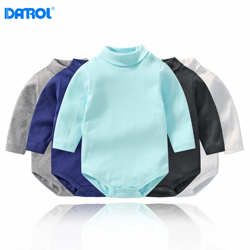 100% хлопок Рождество младенца детские комбинезоны для мальчиков девочек Зимняя