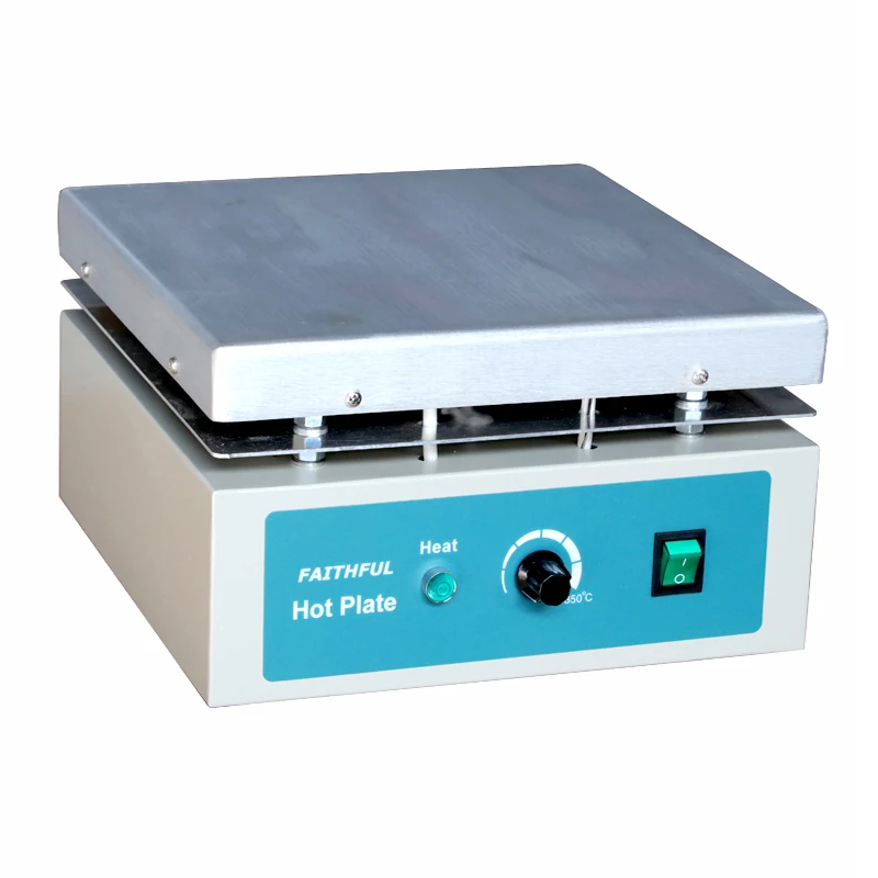 Рабочая лабораторная нагревательная плита алюминиевая панель 30x30 см|plate hot|plate