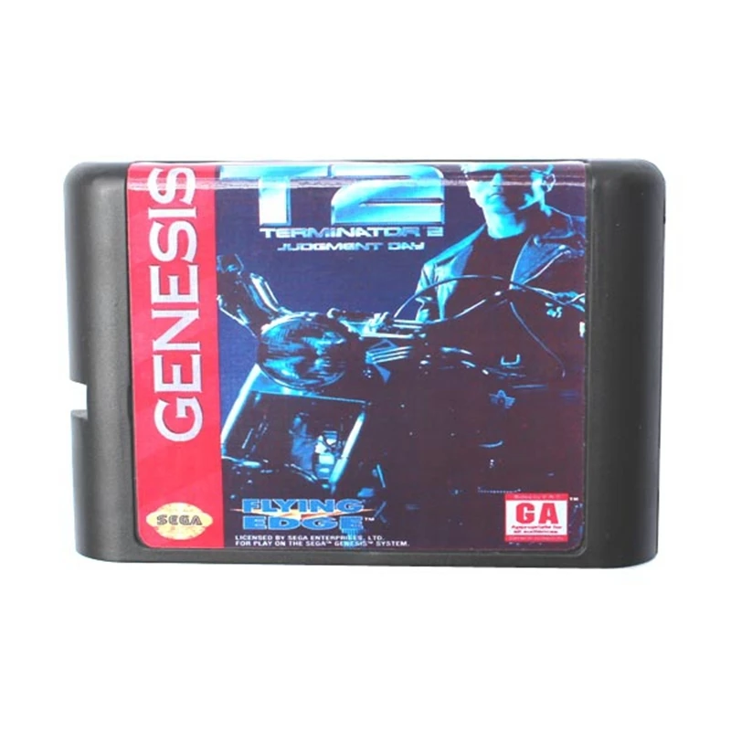 Terminator 2 Судный день 16 бит MD игровая карта для Sega Mega Drive Genesis|16 bit|md game16 bit md |