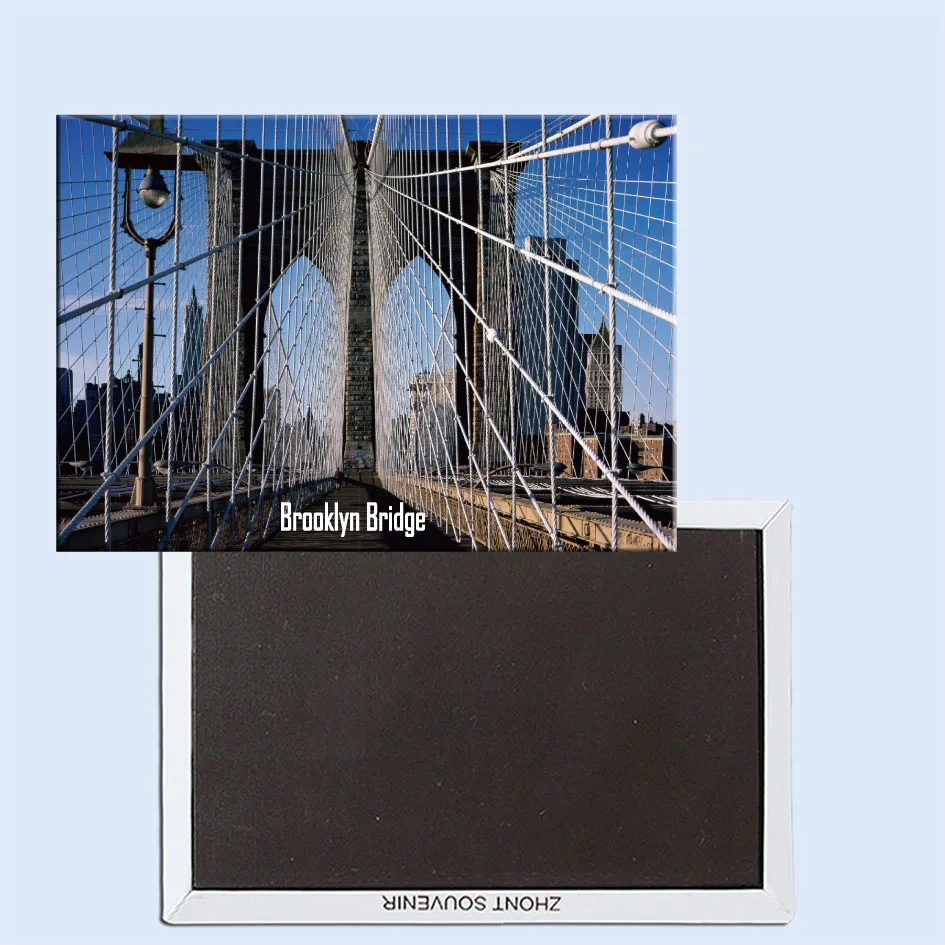 

Brooklyn Bridge, New York City, New York, Refrigerator magnet, Tourist souvenirs, Home creative ornaments 24638