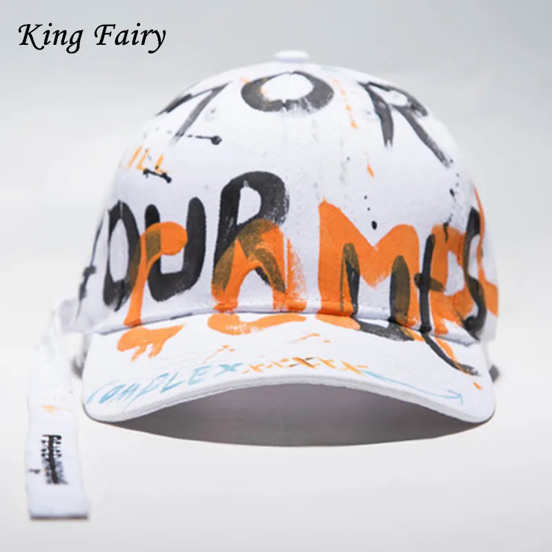 [Король Фея] 100% хлопок Бейсбол Кепки Для мужчин snapback оборудованная шляпы шляпа