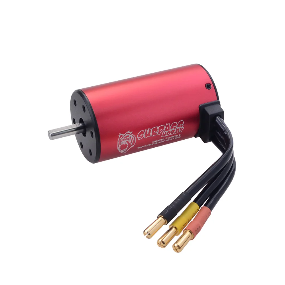 SURPASS HOBBY 3665 2300KV 2900KV 5 мм вал 2S/3S бесщеточный мотор водонепроницаемый Бесконтактный