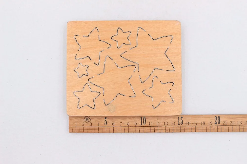 Пресс формы с пятиконечными звездами новинка 2019 пресс и деревянные подходят для