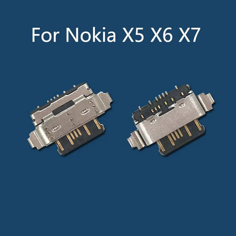 Новый USB зарядки Порты и разъёмы Разъем док-станции для Nokia X5 X6 X7 данных Интерфейс