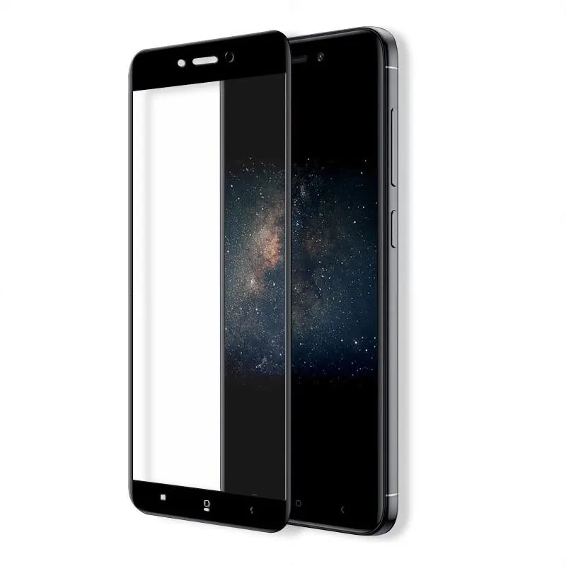 Полноэкранная защита для Xiaomi Redmi 4X 4A закаленное стекло с жесткой упаковкой