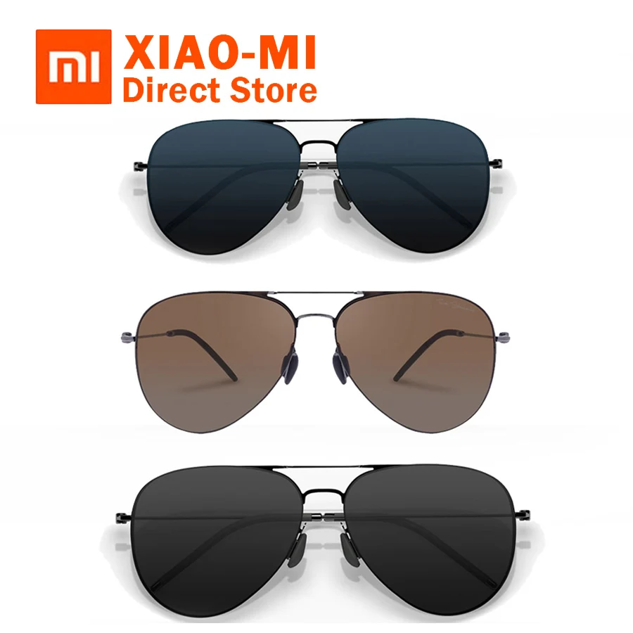 Xiaomi Mijia Turok Steinhardt TS нейлоновые Поляризованные солнечные очки из нержавеющей стали красочные ретро защита от ультрафиолетовых лучей для путешествий для мужчин и женщин