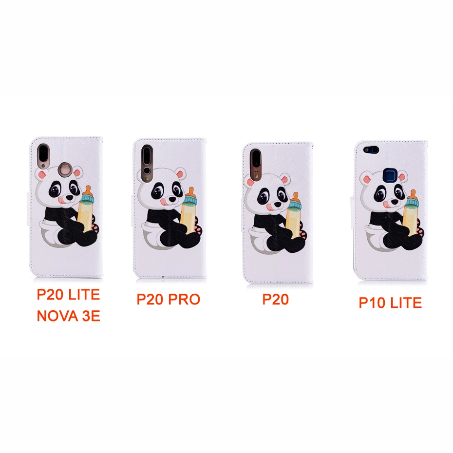 Флип чехол из искусственной кожи для Huawei P20 Pro P10 Mate 10 P9 Lite Mini Y7 Y5 Y6 Y9 2018 Enjoy 7S Honor 7X 7C