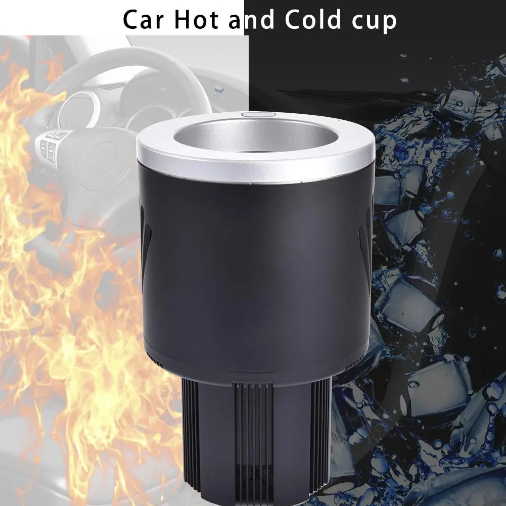 Автомобильное охлаждение, отопление чашки 2-85 C, без рамки, с изображением маленькой машины холодильник автомобиля 12 V горячей и холодной воды, 12 V чашки автомобильный холодильник
