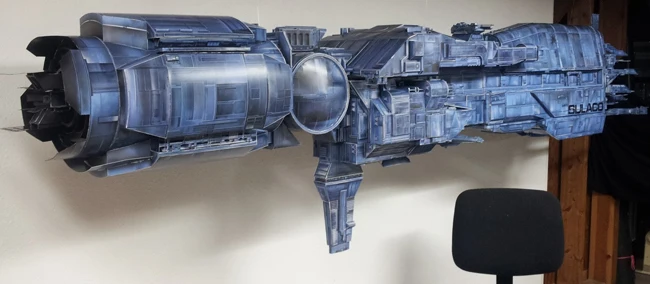 Alien-USS Sulaco космический корабль 3D бумажная модель DIY