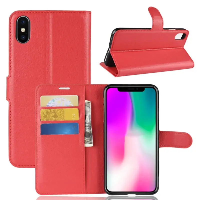 Чехол для Apple iPhone XS чехол из искусственной кожи задняя крышка телефона A1920 с
