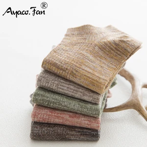 Носки мужские хлопковые 10 шт. = 5 парлот, деловые повседневные брифы, тапочки, Meias, весна-лето