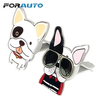 forauto air freshener car air vent perfume cute dogs shape funny solid fragrance car styling
