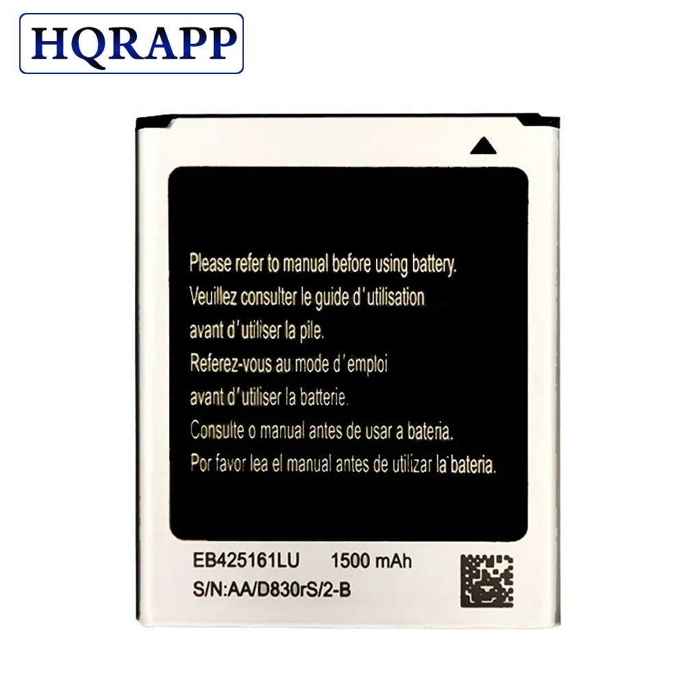 Аккумулятор EB425161LU для Galaxy S3 SIII MINI I699 S7562 S9920 I8190 I8160 S7560 J1 Mini J1Mini J105H J106H|Аккумуляторы