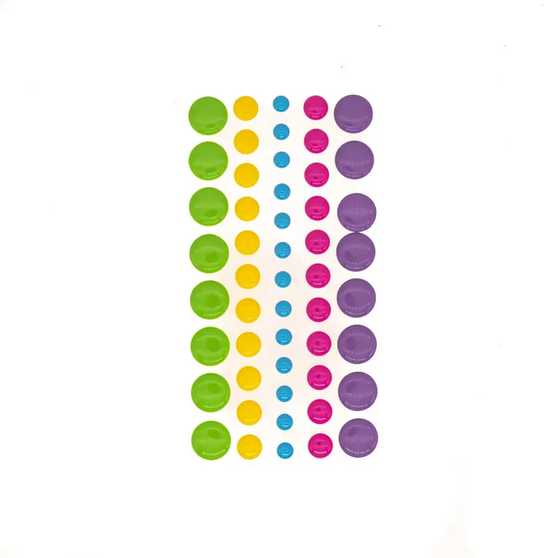 Эмалированные точки Скрапбукинг сахар брызгает эмалевые Точки самоклеющиеся