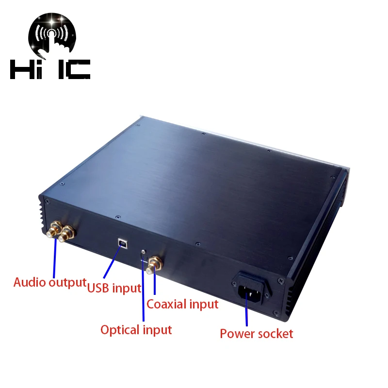 Цифровой аудио декодер DC100 AK4497 DAC поддерживает DSD256/PCM384K обновление AK4495SEQ Bluetooth 5 0
