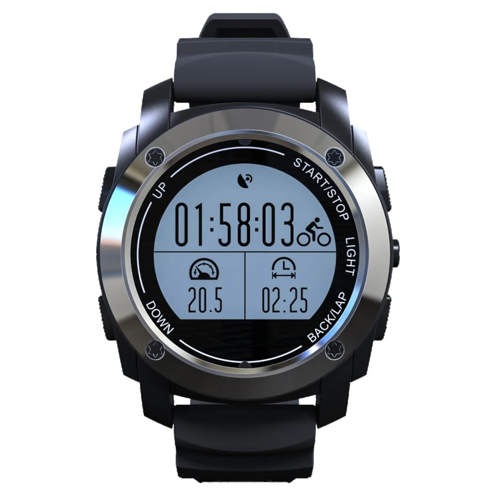 GPS Smart Watch Men Sports Bracelet S928 Smartwatch For Facebook Wechat Fitness Tracker Temperature Pressure Height Pace Speed |