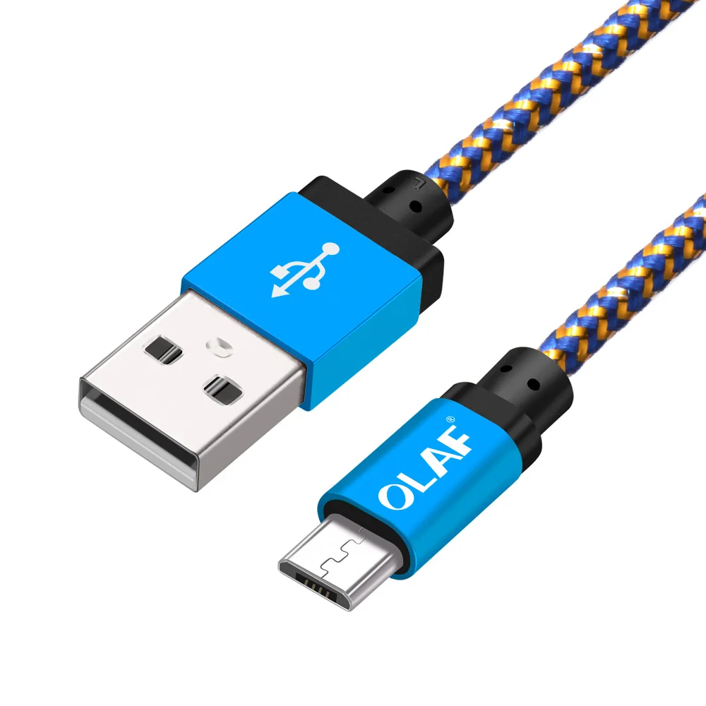 Кабель Micro USB OLAF кабель для быстрой зарядки и синхронизации данных Samsung S7 Huawei Xiaomi LG