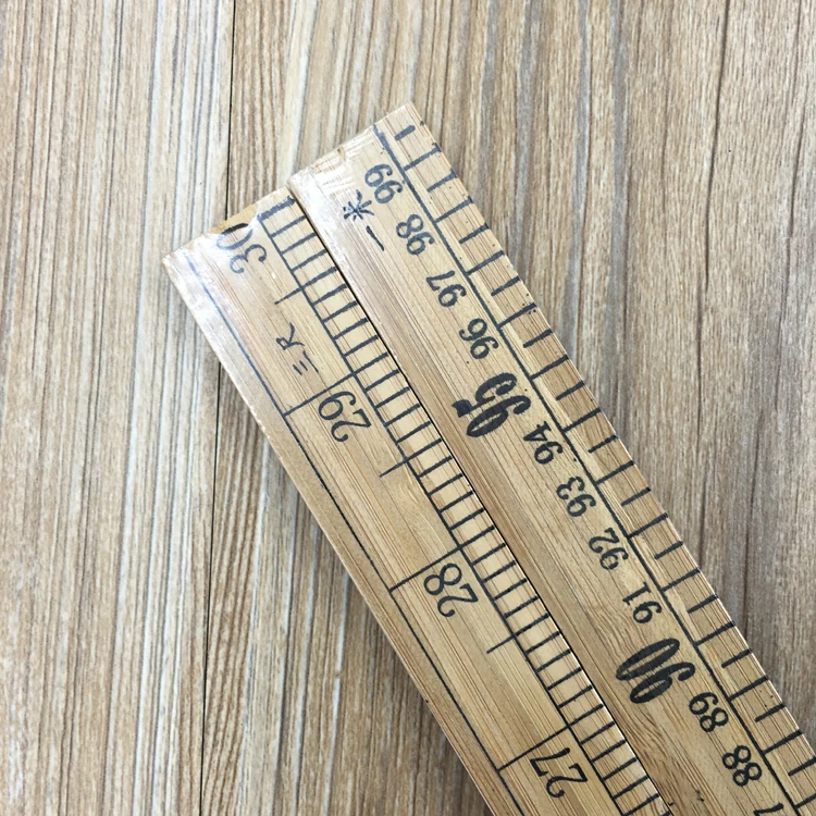 Westcott DIY деревянная бамбуковая палочка 35 5 см линейка металлические концы сушеный