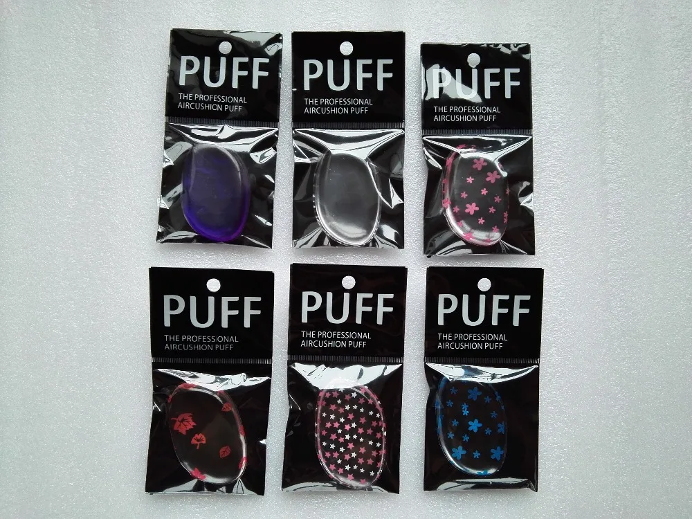 

1000Pcs/Lot Hot SiliSponge Blender Silicone Sponge makeup puff For Liquid Foundation BB Cream Beauty Essentials