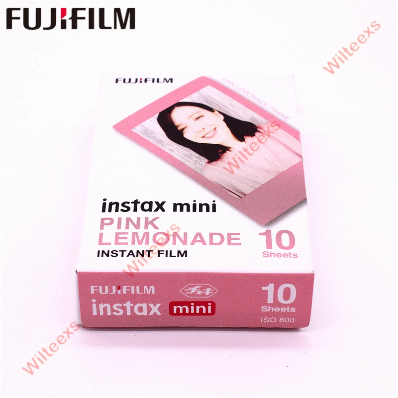 Оригинальная пленка Fujifilm Fuji Instax Mini 8 розовых рамная 10 листов для 11 7 фотоаппаратов