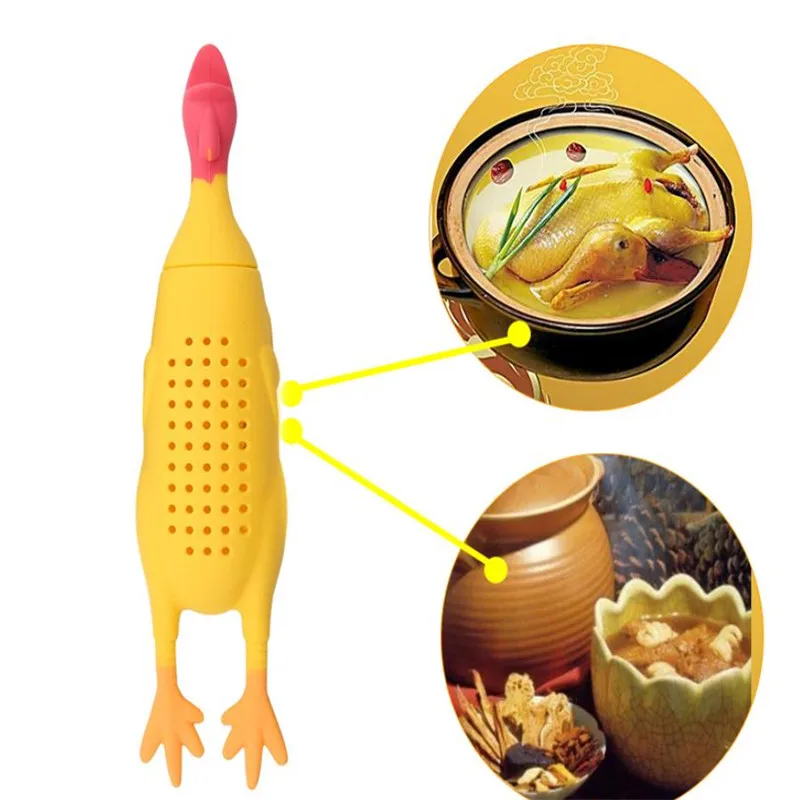 Курица плачет рагу приправы коробка органического силиконовые кухонные