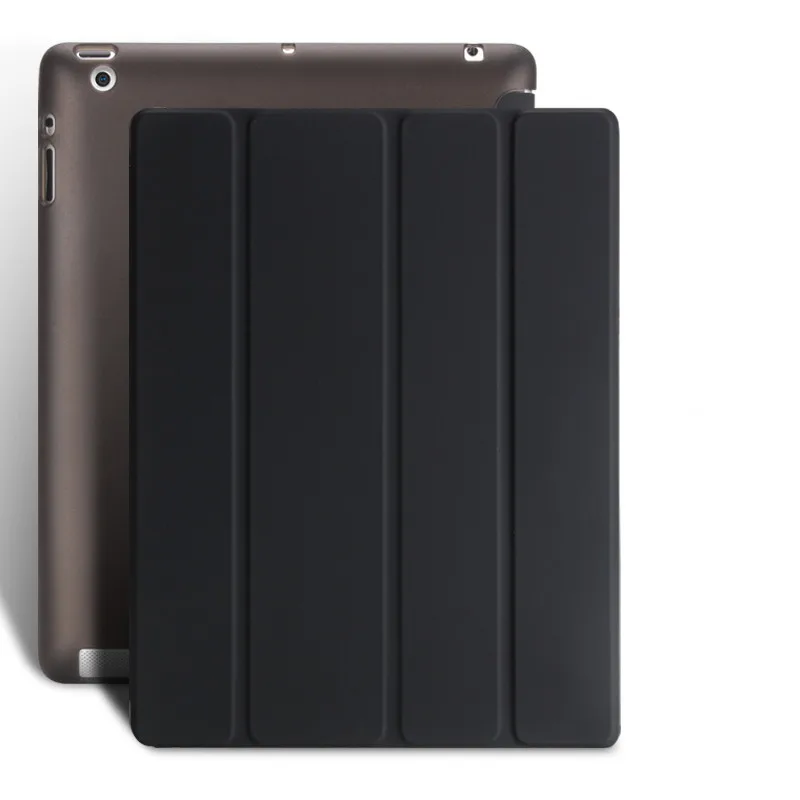 Для ipad 2 3 4 Чехол Ультра тонкий из искусственной кожи+ мягкая задняя смарт-крышка Подставка Авто Режим сна/Пробуждение для Apple ipad 4 ipad Coque чехол для планшета