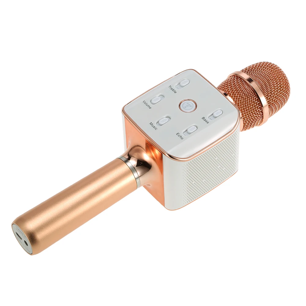 2017 Новый беспроводной караоке плеер Bluetooth конденсаторный микрофон КТВ Поющая