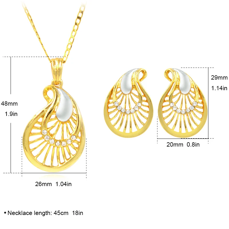 Sunny Jewelry сплав глаза феи кубический цирконий модные ювелирные изделия 2020 женское