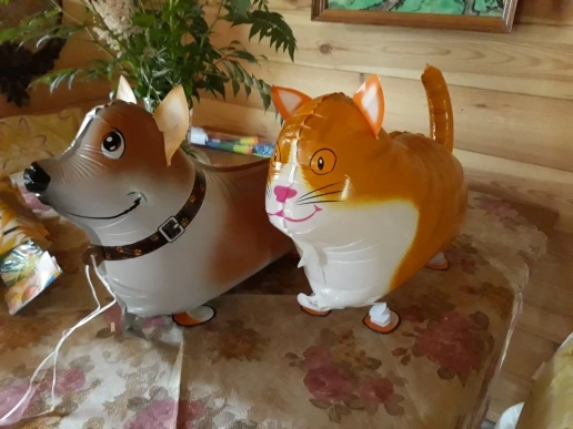 1 шт. милый воздушный шар из фольги для кошек надувной с гелием детей украшения на