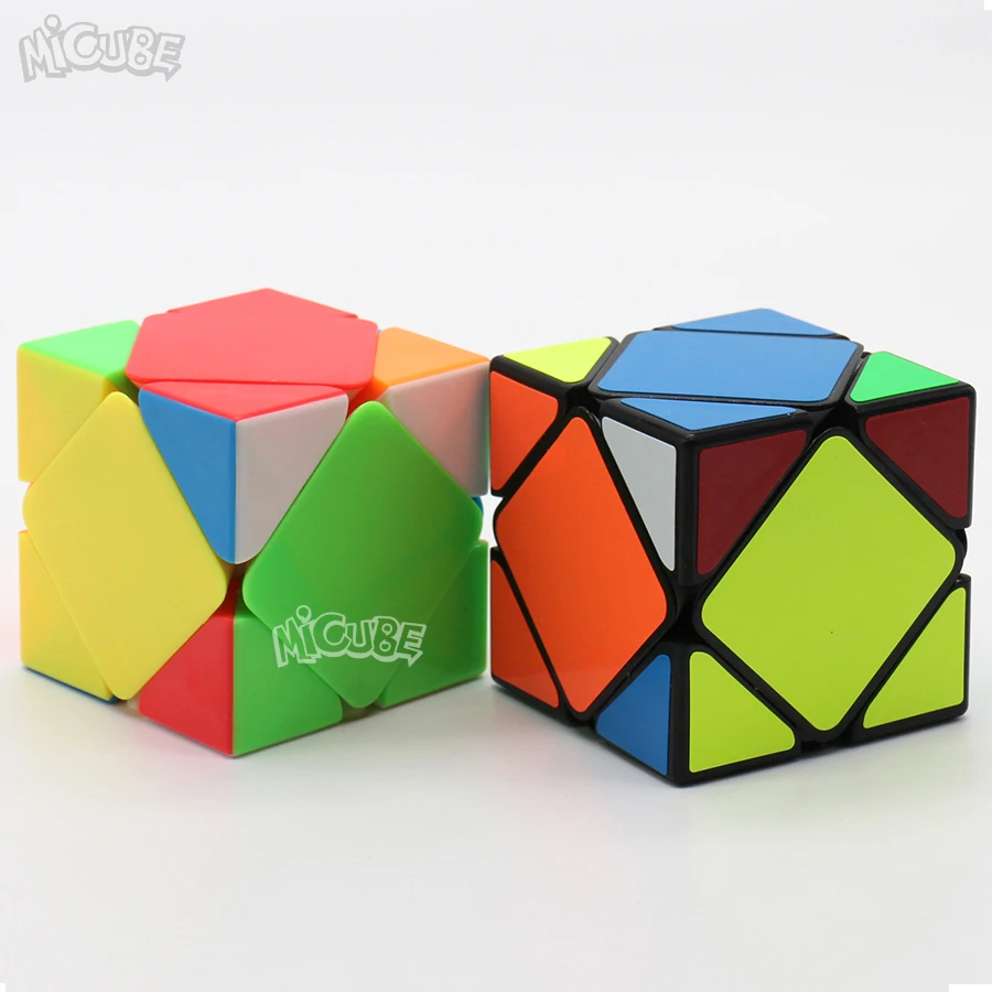 Micube Moyuskewb MF Skew Cube Черный волшебный скоростной куб головоломка для начинающих