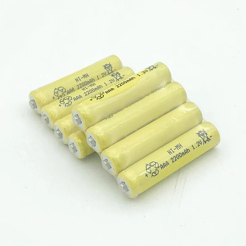 10X AAA 2200mAh OOLAPR 1,2 V аккумуляторная батарея Ni-MH 1,2 V аккумуляторная батарея 3A