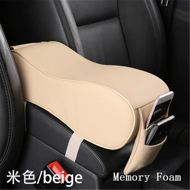 Memory Foam Автомобильный интерьер центральный подлокотник коробка колодки пены памяти booster pad для Mitsubishi Lancer-ex Outlander ASX автомобиль-Стайлинг - Цвет: Memory Foam