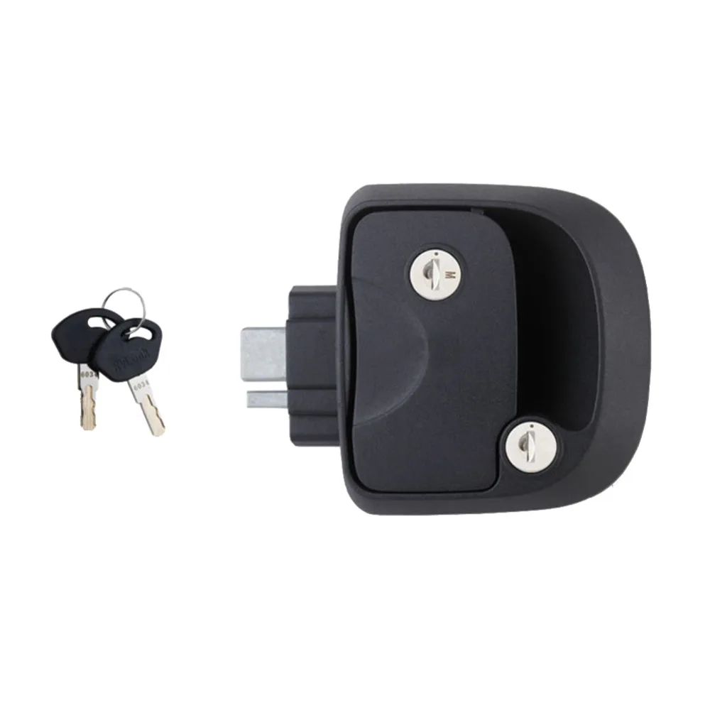 Camper трейлер RV входная дверь караван замок защелка ручка Deadbolt-черный подходит для двери толщиной 30-40 мм