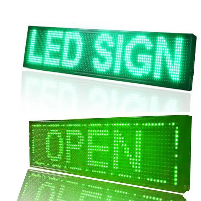 Наружный водонепроницаемый зеленый светодиодный дисплей модуль 320 мм * 160 1/4