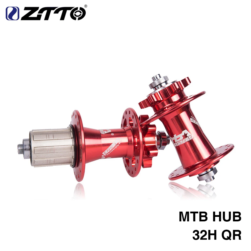 ZTTO велосипедная ступица дисковый тормоз MTB Mountain 2 32H отверстие 36 кликов