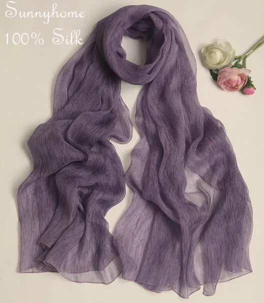 

scarf women winter scarves dark purple print crepe 100% silk quality womens scarfs fashionable women muslim hijab islamic shawls