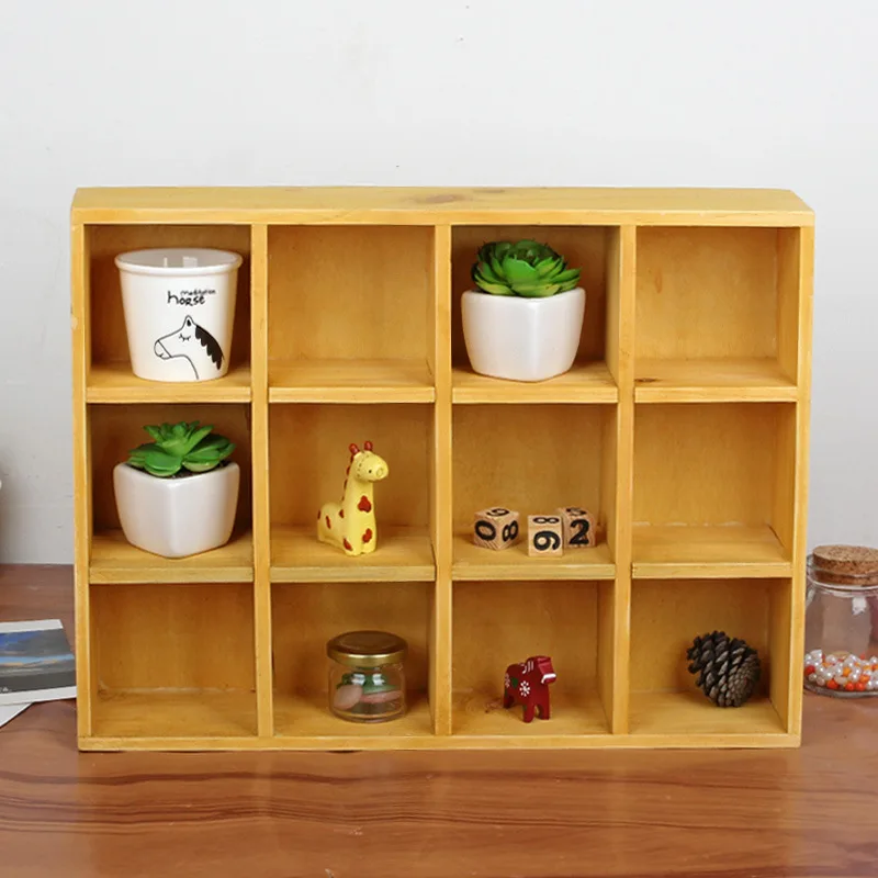 Деревянные полки и стеллажи настенные Висячие мешочки Orgainzer 12 секций 3 слоя для