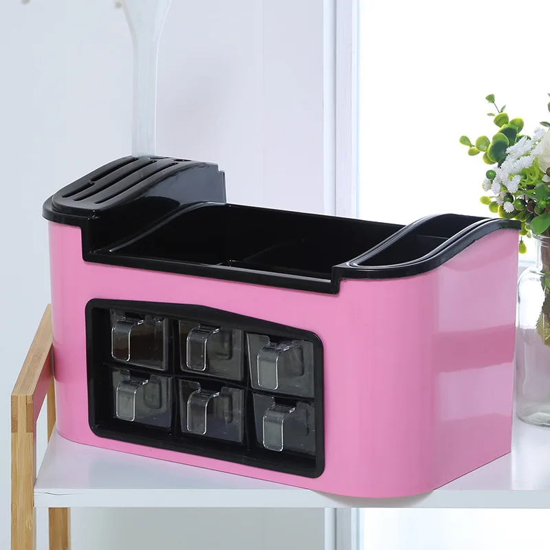 Кухня стойка приправа ящик для хранения приправы держатель ножа уксус стеллаж