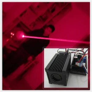Высококачественный жировой луч 12 В 200 мВт красный нм лазерный модуль головы TTLPWM лазерный клубный мини лазерный сценический свет ИНГ светильник номер побег лазера